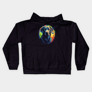 Labrador Retriever Earth Day Kids Hoodie